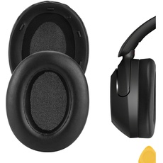 Geekria QuickFit Ersatz-Ohrpolster für Sony WH-XB910N Kopfhörer, Ohrpolster, Headset-Ohrpolster, Reparaturteile (schwarz)