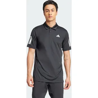 Adidas Club Tennis 3-Streifen Poloshirt Black S