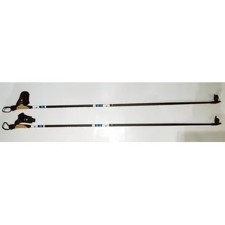 McKinley Active Skistock Black/White/Blue 125