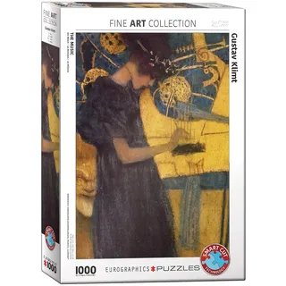 Eurographics 1000 Teile - Die Musik von Gustav Klimt, mehrfarbig, 6000-1991