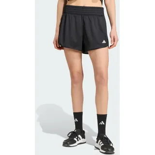 adidas Pacer Essentials Knit High-Rise Shorts, Black, XXS 5 inch