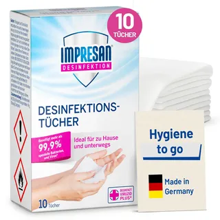 Impresan Desinfektionstücher 10 St.