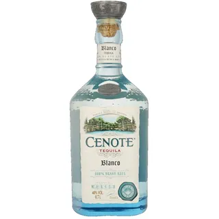 Cenote Tequila Blanco 100% Agave Azul 40% Vol. 0,7l