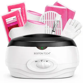Boston Tech Boston Tech® Paraffin-Handbad von Muskelschmerzen und Arthritis. 3 Liter Fassungsvermögen. Feuchtigkeit und revitalisiert die Haut. Enthält 900 g Wachs und Zubehör für den Heim- und professionellen