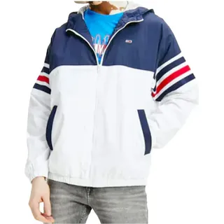 Color blocked zip Tommy Jeans - Blau