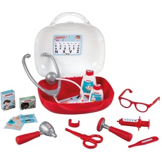 Bild Toys - Arztkoffer Kinder (klein) - Spielzeug-Doktorkoffer mit Zubehör (15 Teile) - Medizin-Koffer für Kinder ab 3 Jahren