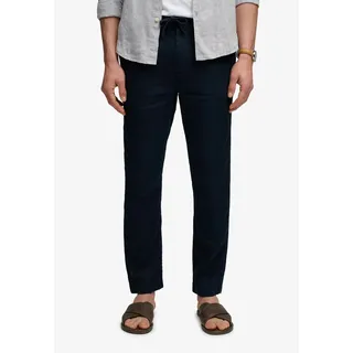Superdry Merchant Linen Hosen Eclipse Navy M