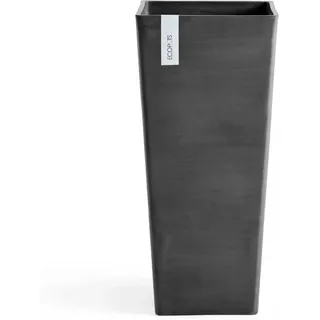 Ecopots Pflanztopf Rotterdam hoch Dunkelgrau 70 cm