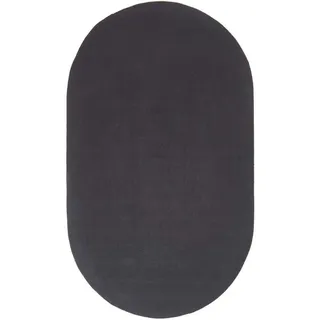 Homescapes Wendeteppich 50 x 80 cm Schwarz