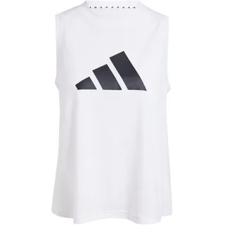 adidas Train Essentials Big Performance Logo Tanktop White/Black XS