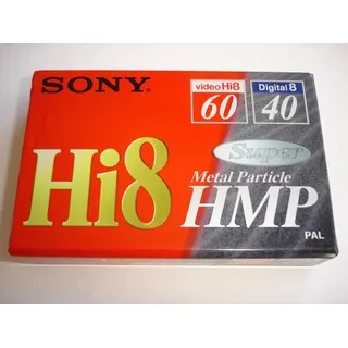Sony - 8MM-Camcorder Kassette, Hi8-Format - Metal Particle, 60 Minuten