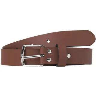JACK & JONES Herren Jacnoor Belt Synthetikgürtel, Cognac, 90