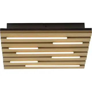 Just Light Deckenleuchte AKUSTIK - Braun