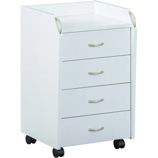 Interlink Pronti Rollcontainer 40 x 37 x 65 cm Weiß