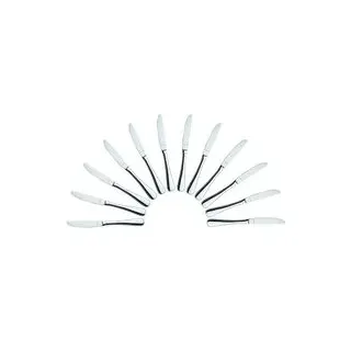 solex® Messer Selina silber, 12 St.