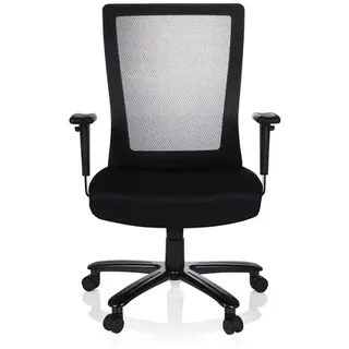 HJH Office XXL Extender Stoff Schwarz