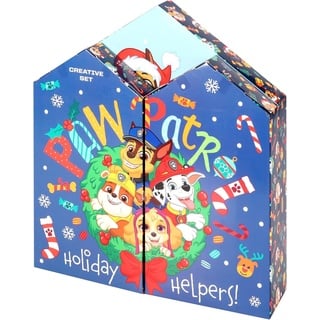 Paw Patrol Adventskalender Kunst & Gefüllt Jumbo Weihnachtsgeschenk Countdown