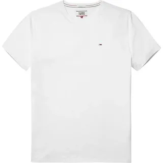 Tommy Jeans Original Regular Fit Kurzarm-t-shirt - Classic White - XL