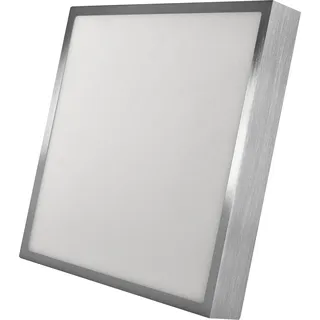 EMOS LED-Panel 28,5 W quadratisch Silber