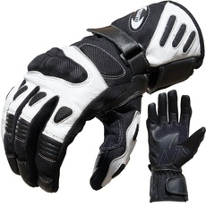 PROANTI Motorradhandschuhe Summer Motorrad Handschuhe Weiß (XL)