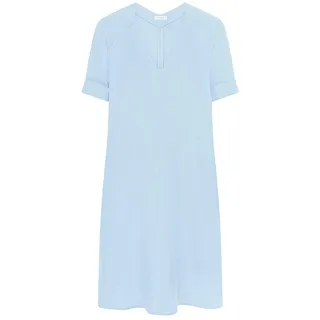 Kleid V-Ausschnitt Riani blau