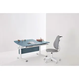 Paidi Kinderschreibtisch Diego Curved GT 130 x 79 x 70 cm Holz blau