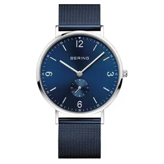 BERING Classic Quarz Blau 40 mm 14040-307