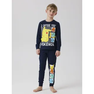NAME IT Jungen, Nkmabel Pokemon Ls Nighset Noos Sky, Navy blazer 122/128,