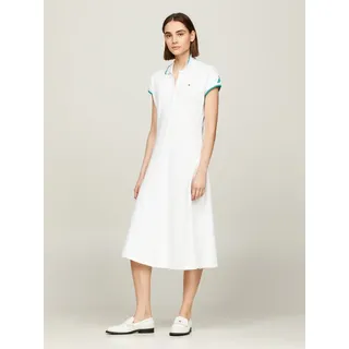 Tommy Hilfiger Polokleid Weiß XS