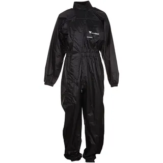 Modeka Black Rain Regenkombi 1 Teiler, schwarz, 3XL - Schwarz