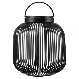 BLOMUS Laterne Lito Aluminium Schwarz