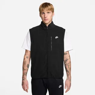 Nike Herren Weste Club Winterized Vest HV1446-010 M - Black/White - M