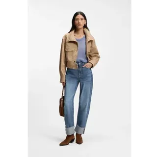 BOSS für Damen. 50552349 Jeans Ballon blau (31/28), Lässig, Baumwolle, Denim