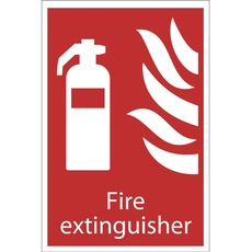 DRAPER 184.002,7 cm Feuerlöscher "FIRE Equipment Schild