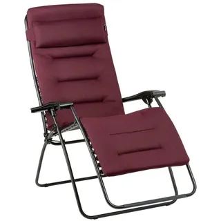 Lafuma MOBILIER Relax-Liegestuhl, Klappbar und verstellbar, RSXA Clip XL, Air Comfort, Farbe: Bordeaux, LFM2041-3186