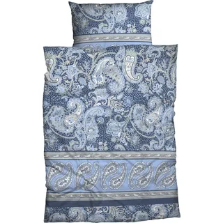 Casatex Sentta Paisley Blau 135 x 200 cm + 2 x 80 x 80 cm