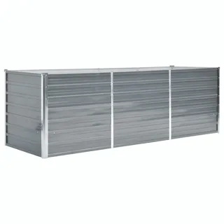 vidaXL Garten-Hochbeet 240 x 80 x 77 cm Grau