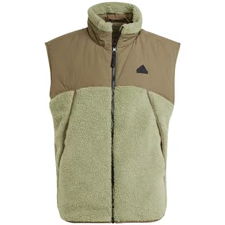 adidas City Escape Reversible Weste Tent Green / Olive Strata L