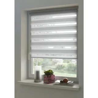 OTTO home Doppelrollo Duo Klemmrollo 120 x 150 cm grau