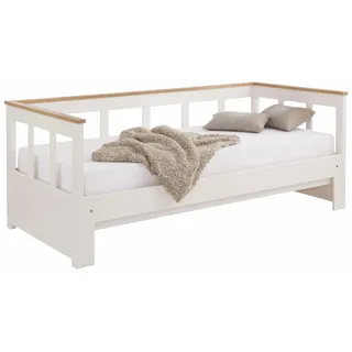 OTTO home Kinderbett AIRA 90 x 200 cm Kiefer massiv gelb