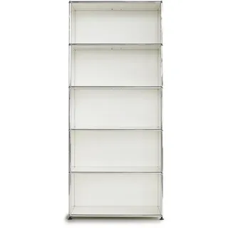 USM Regal weiß, Designer Prof. Fritz Haller, 179x78x38 cm