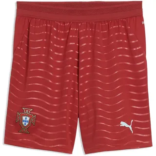 Puma Portugal 25/26 Replica Junior-shorts - club Red / Green lagoon, - 9-10 Jahre