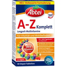 Bild A-Z Komplett Langzeit-Multivitamine Tabletten 40 St.