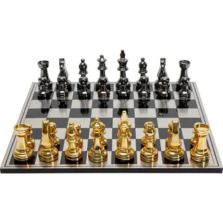 Kare Design Deko Objekt Chess, 60x60cm«, goldfarben