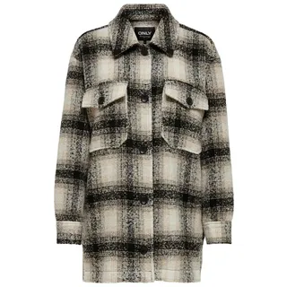 ONLY ONLALLISON Check Wool Shacket CC OTW