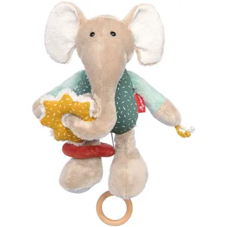 Sigikid Aktiv-Elefant 0-12 Monate 30 cm Grau
