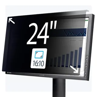 Startech StarTech.com 24-Zoll 16:10 Computer Monitor Blickschutzfilter, Hängefilter/Acrylfilter, Sichschutzfilter/Blaulichtfilter