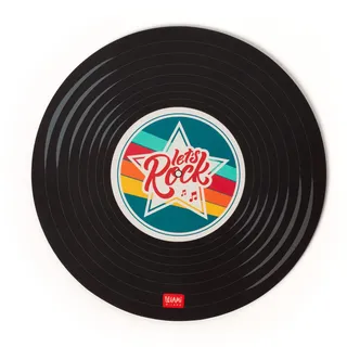 Legami Mauspad Vinyl Weiß