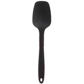 Kochblume Flexlöffel S | Premium-Silikon | Hitzebeständig | Spülmaschinenfest | 20cm | Farbe: anthrazit