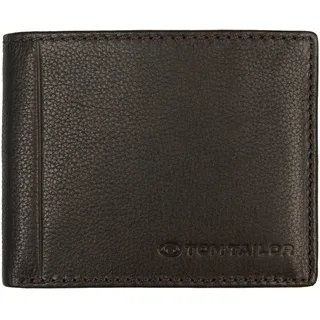 TOM TAILOR Bela Herren Geldbörse Klein Querformat RFID Leder Klein Braun